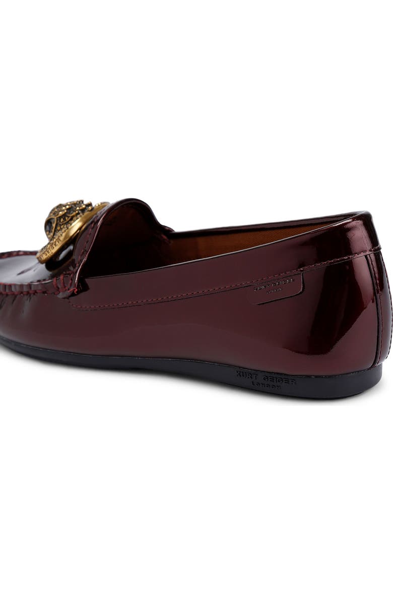 Kurt Geiger London Chelsea Croc Embossed Loafer, Alternate, color, Medium Red