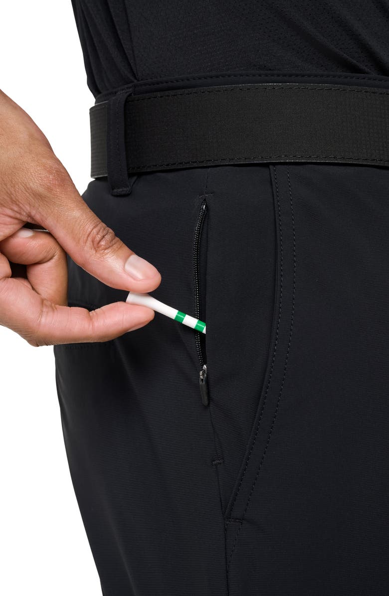 TravisMathew Hero Hour Golf Shorts, Alternate, color, Black