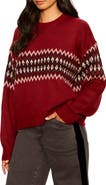 Sanctuary Argyle Pullover