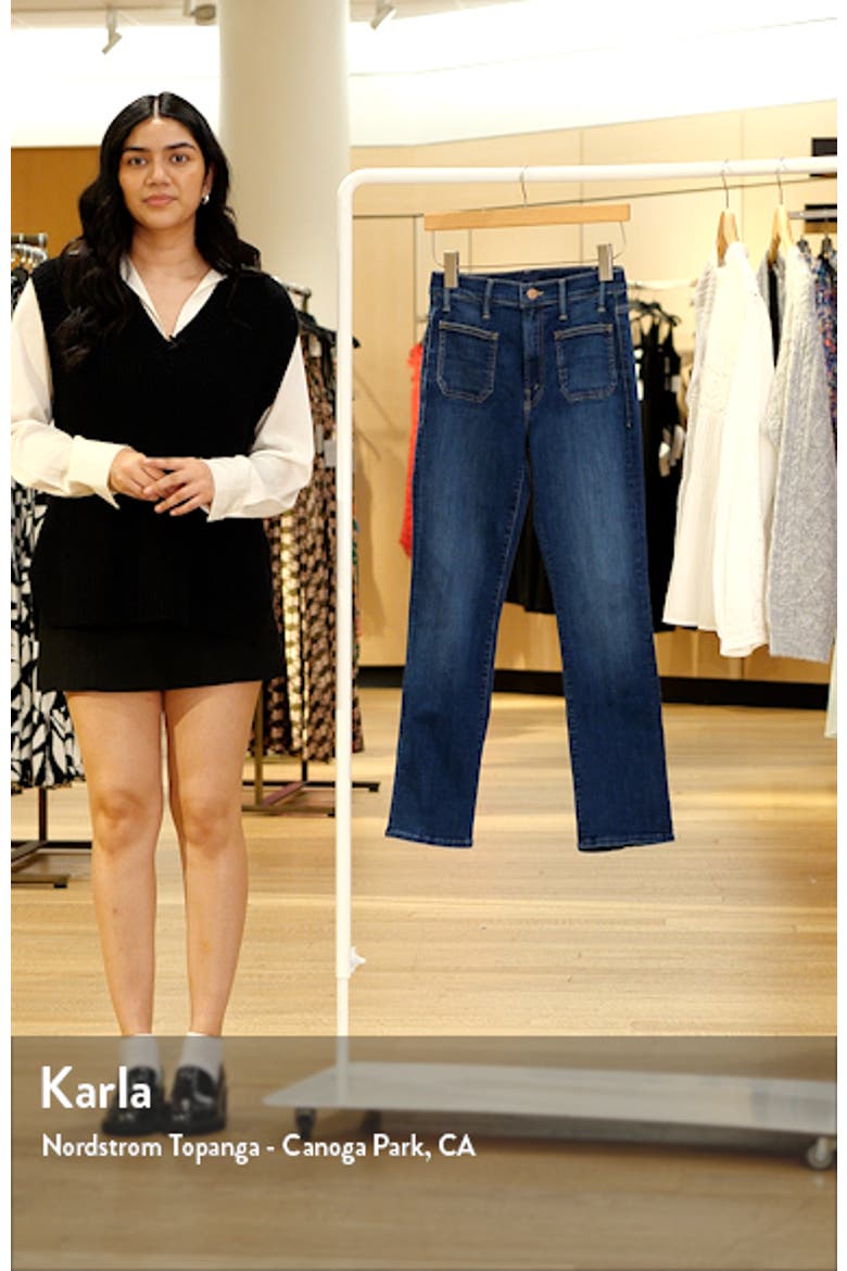 The Insider Flood Patch Pocket Straight Leg Jeans video