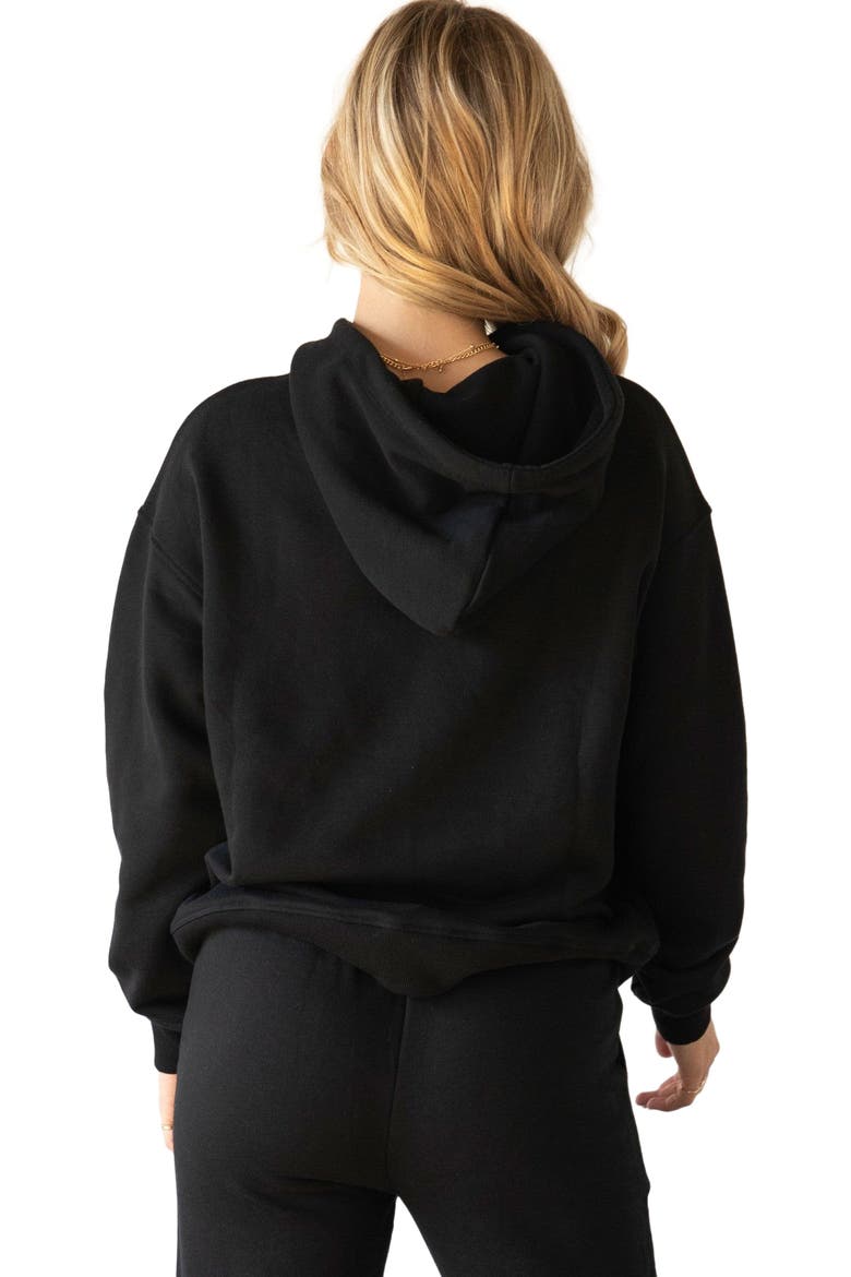 Rebody Lifestyle Hoodie, Alternate, color, Metropolis Black/Slate