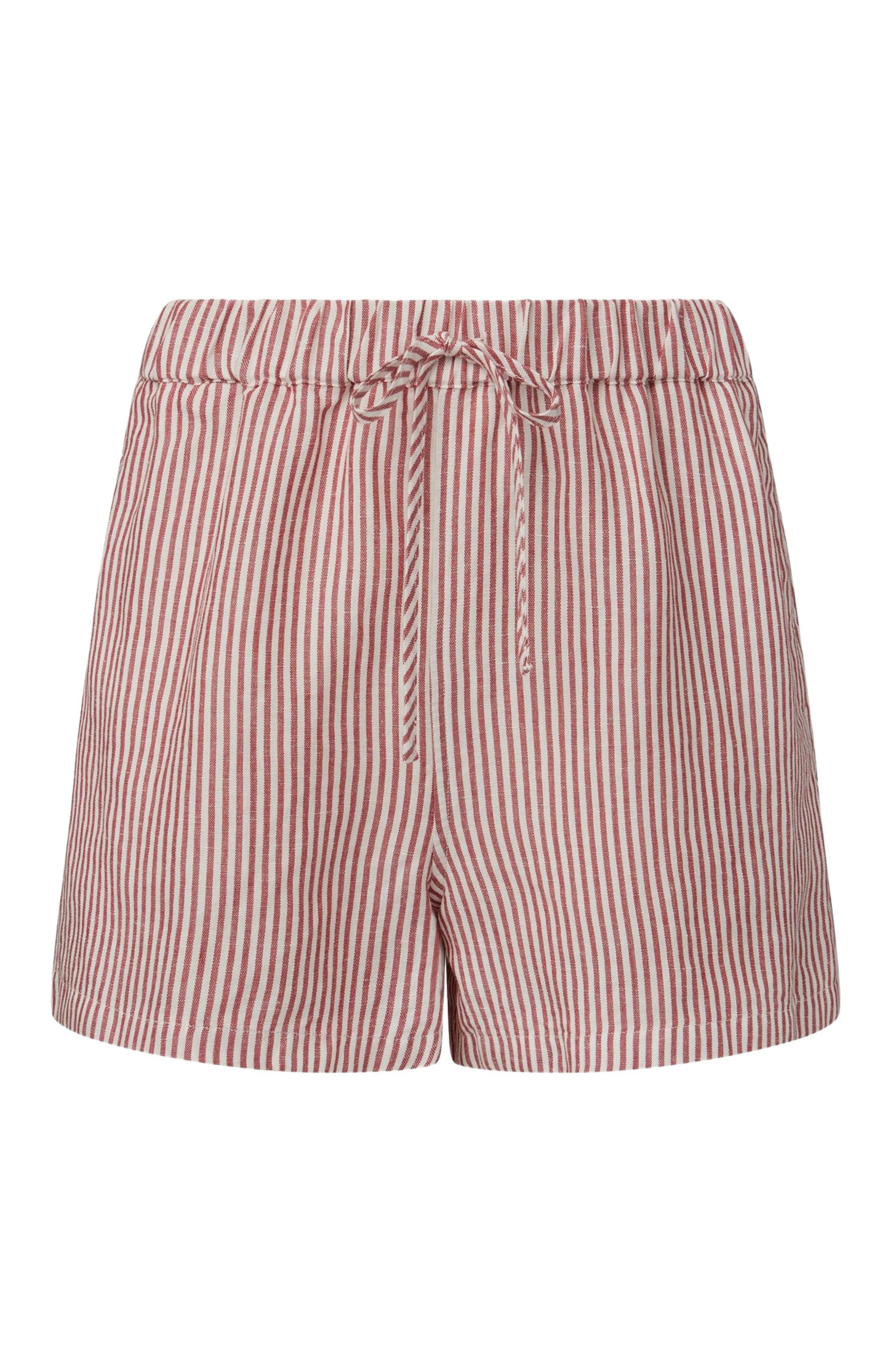 Air Linen Elastic Drawstring Short - image 2