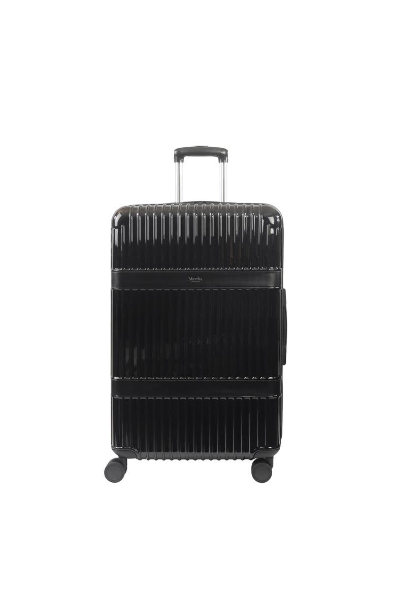 The Bedford 30" Hardside Spinner, Alternate, color, BLACK