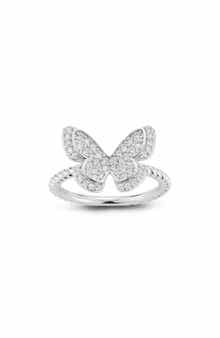 GLAZE JEWELRY Pavé Butterfly Ring