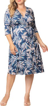 Kiyonna Signature A-Line Wrap Dress