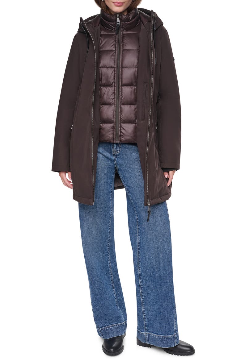 Softshell Jacket with Ciré Bib, Alternate, color, BITTER