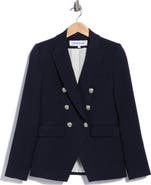 Veronica Beard Miller Pinstripe Dickey Jacket