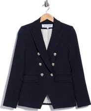 Veronica Beard Miller Pinstripe Dickey Jacket