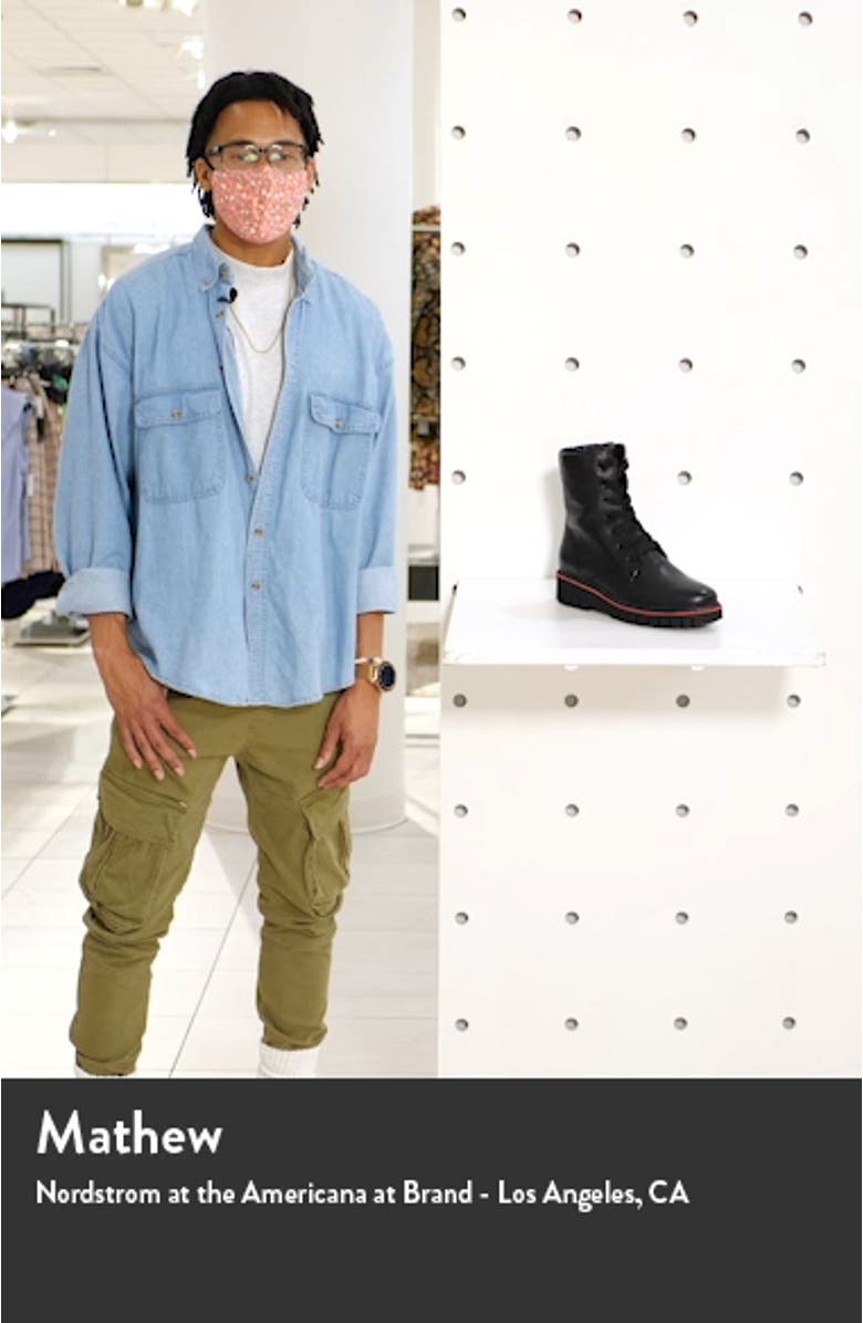 January Lug Sole Combat Boot, sales video thumbnail