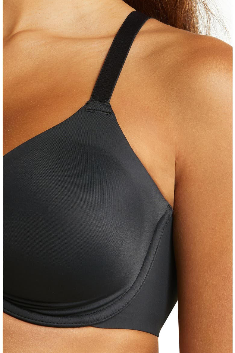 Superbly Smooth Underwire Bra, Alternate, color, BLACK