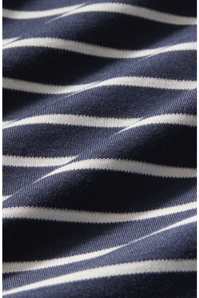 Palmer Stripe Pima Cotton T-Shirt, Alternate, color, NAVY WHITE STRIPE