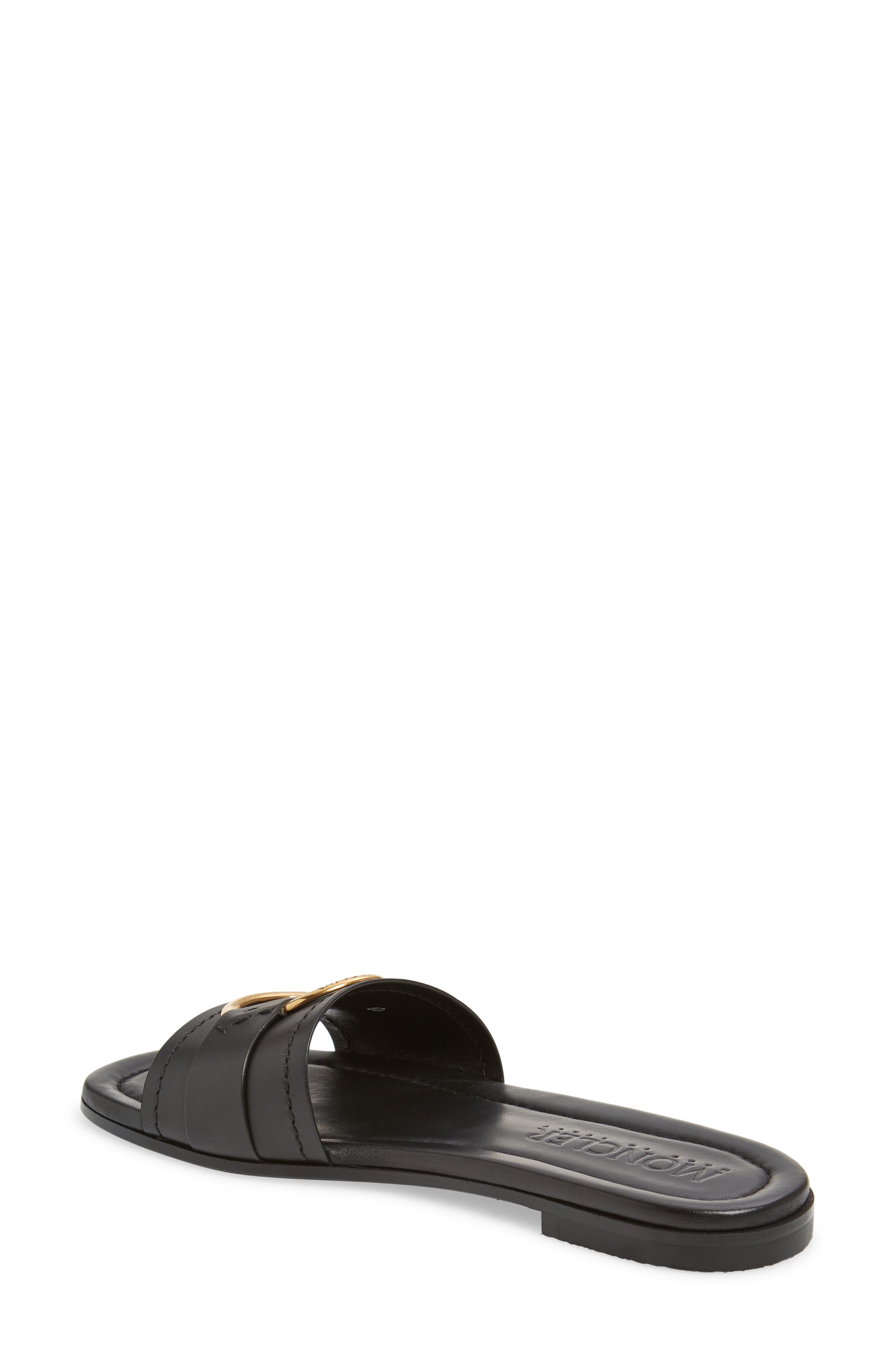 Moncler Bell Slide Sandal, Alternate, color, 
