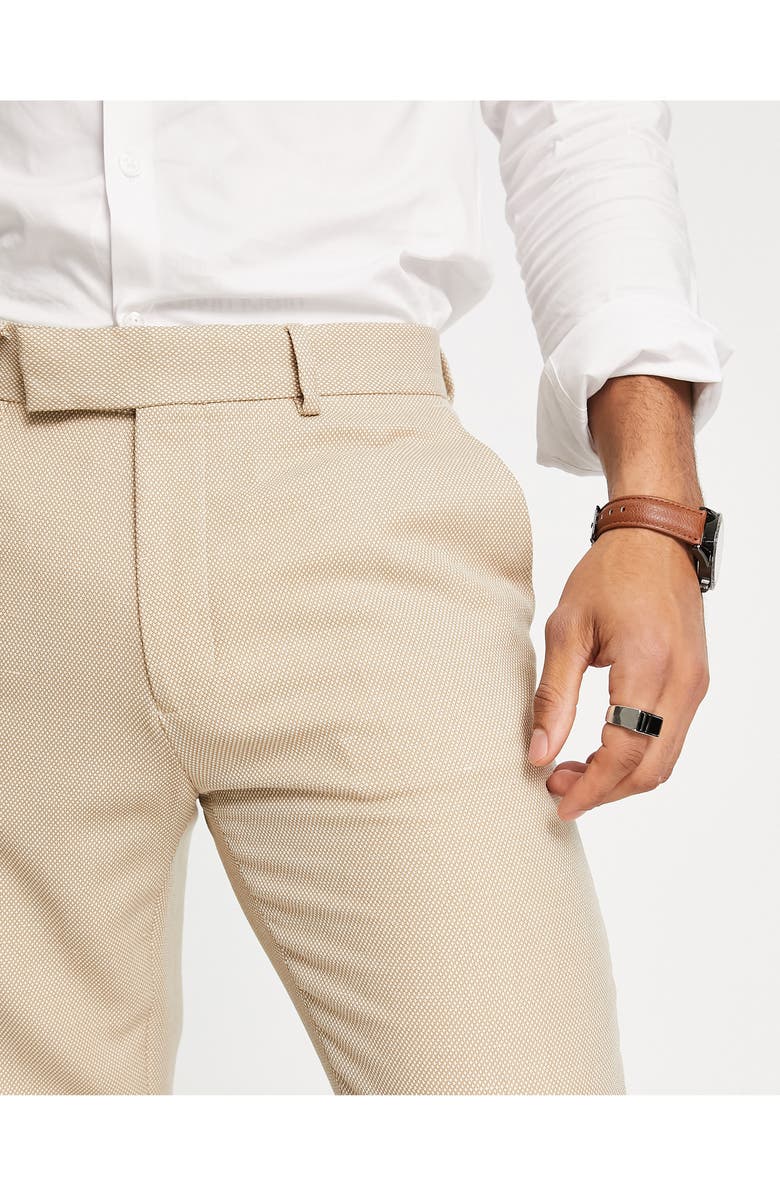 ASOS DESIGN Wedding Skinny Suit Trousers, Alternate, color,
