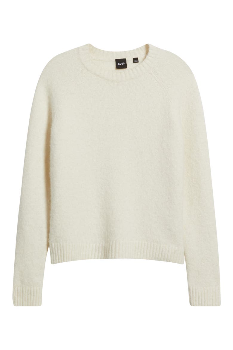 Fesbian Crewneck Sweater, Alternate, color, OPEN WHT