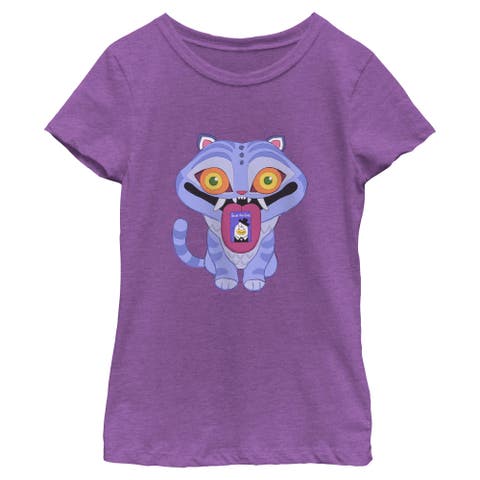 Girl's KPop Demon Hunters Derpy Save The Date  Graphic T-Shirt