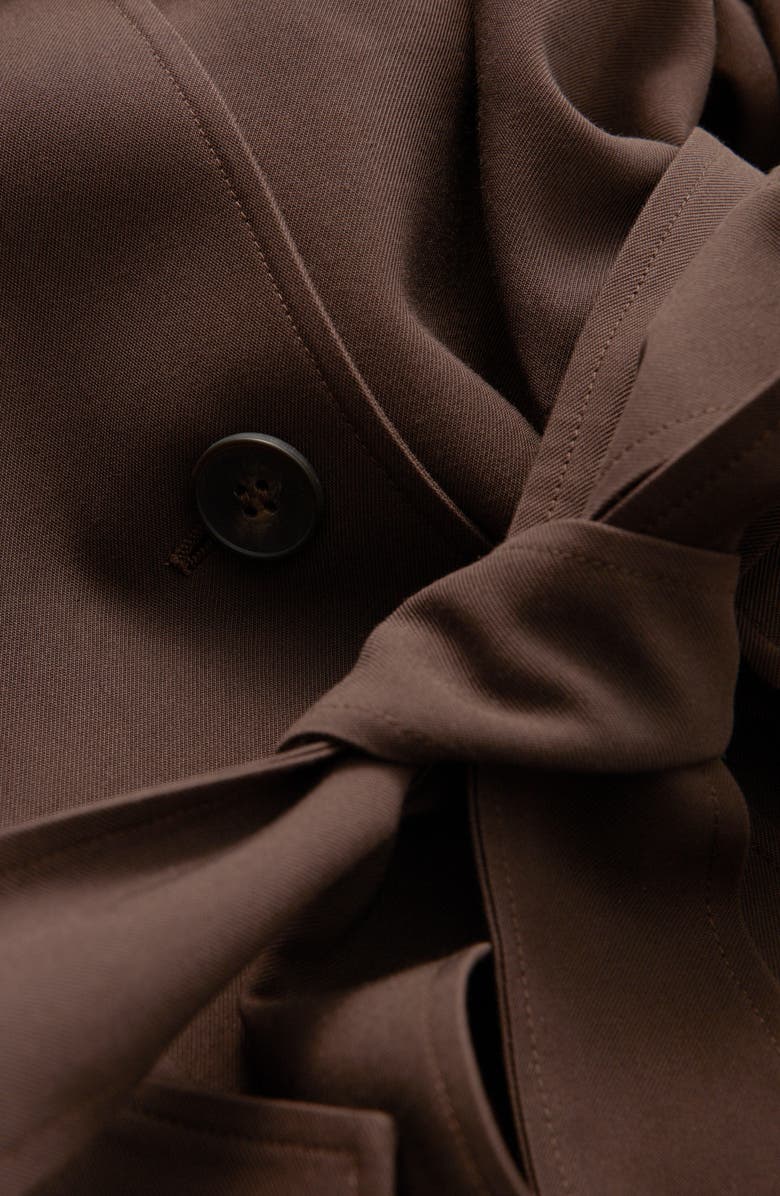 & Other Stories Belted Double Breasted Trench Coat, Alternate, color,