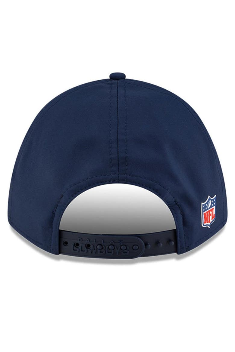 Men's New Era Navy Dallas Cowboys 2025 Sideline  M-Crown 9FORTY Adjustable Hat, Alternate, color, Navy