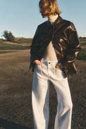 H&M Wide High Jeans