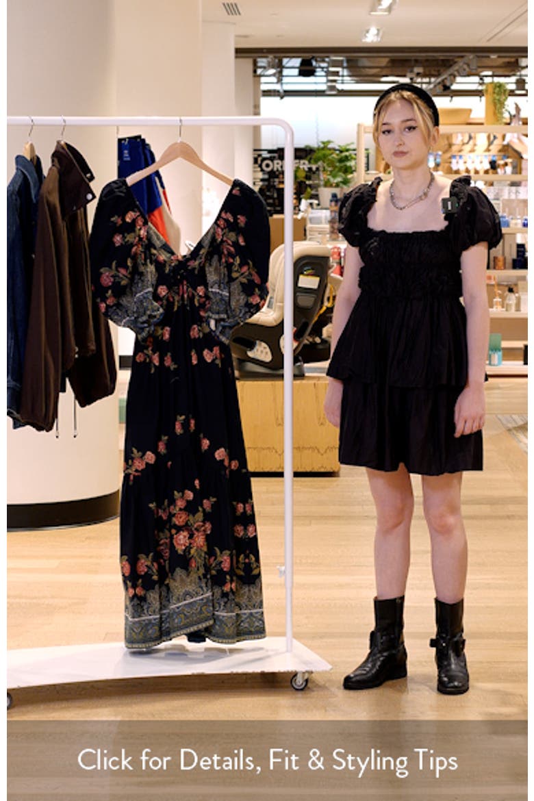 Jewel Cotton Poplin Ankle Dress video