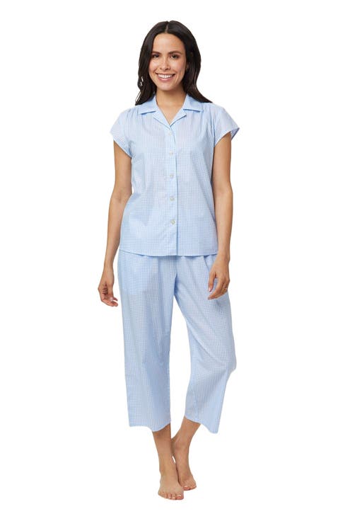 Luxe Pima Capri Floral Set