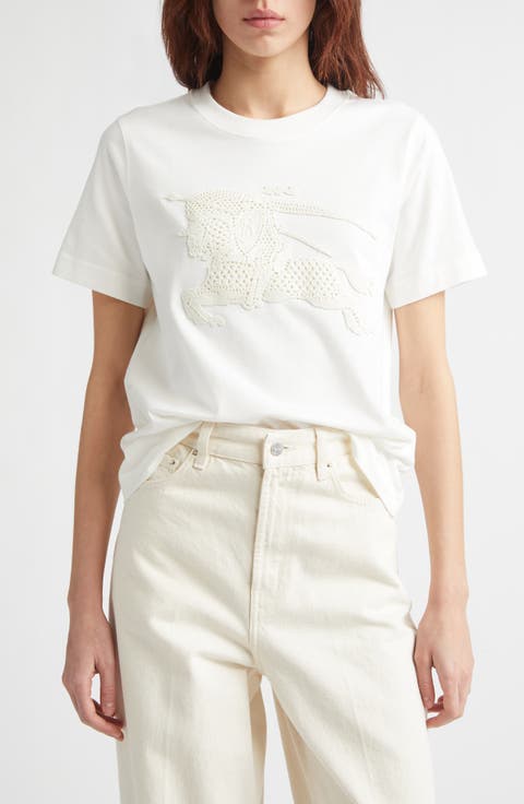 Frankie Crochet EKD Cotton T-Shirt