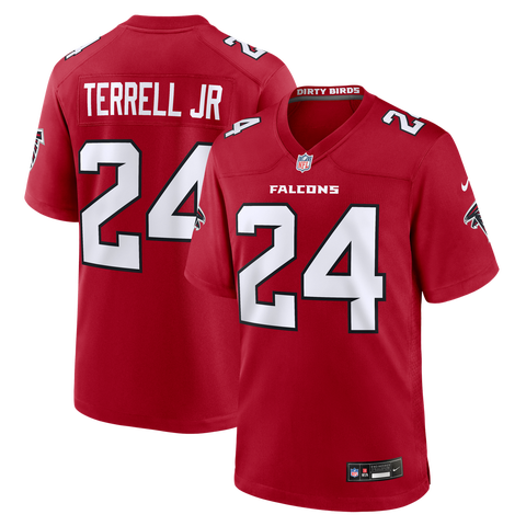 Men's Nike A.J. Terrell Red Atlanta Falcons Game Jersey