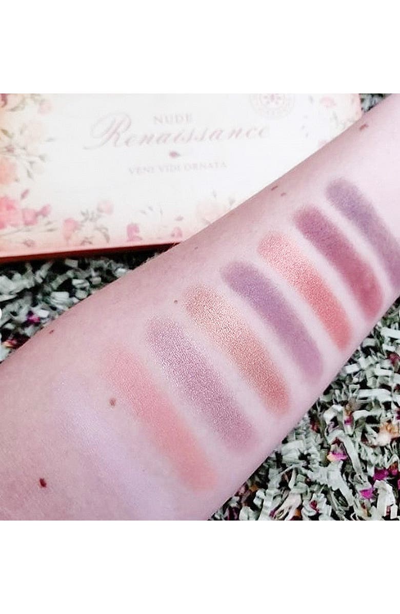 HONEYBEE GARDENS Nude Renaissance Refillable Eye Shadow Palette, Alternate, color, Nuderen