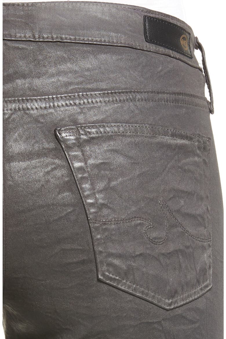 The Legging Ankle Jeans, Alternate, color, CRACKLE LEATHERETTE DEEP SLATE