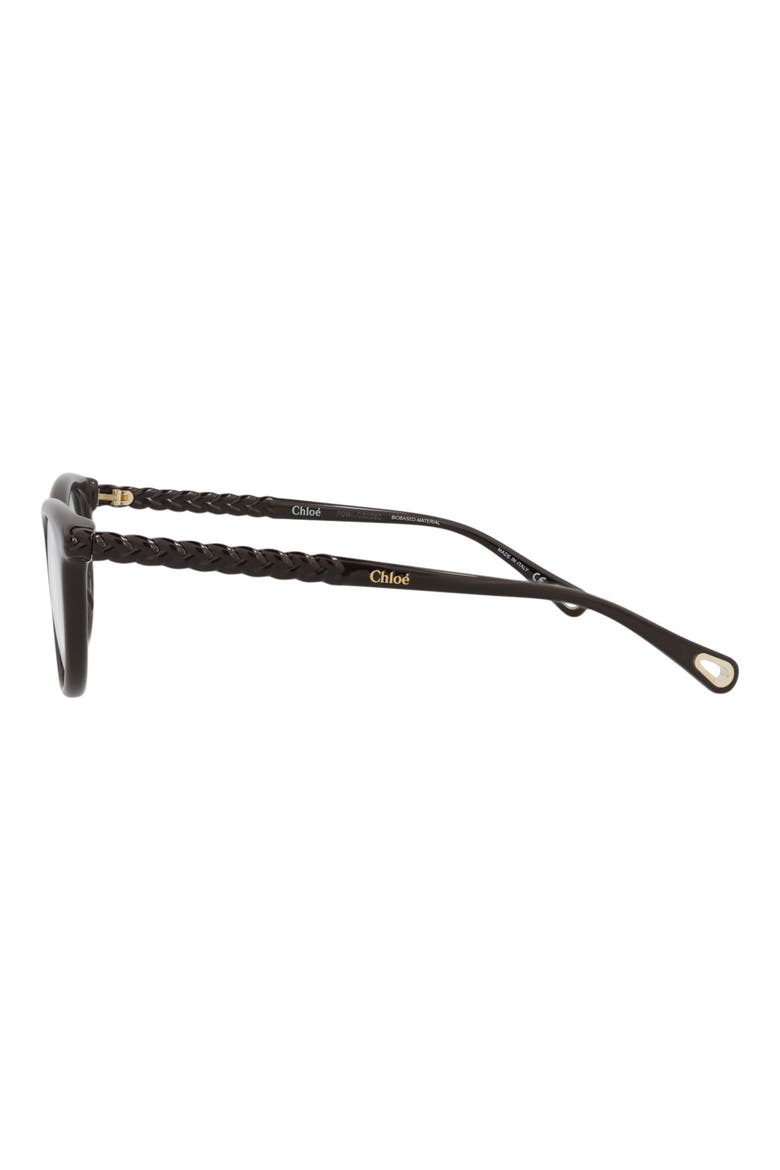 Core 49mm Cat Eye Optical Glasses, Alternate, color, BROWN BROWN