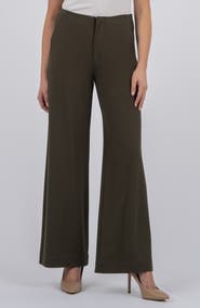 KUT from the Kloth Meg High Rise Crop Wide Leg Pants