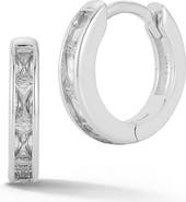 GLAZE JEWELRY Small Cubic Zirconia Hoop Earrings