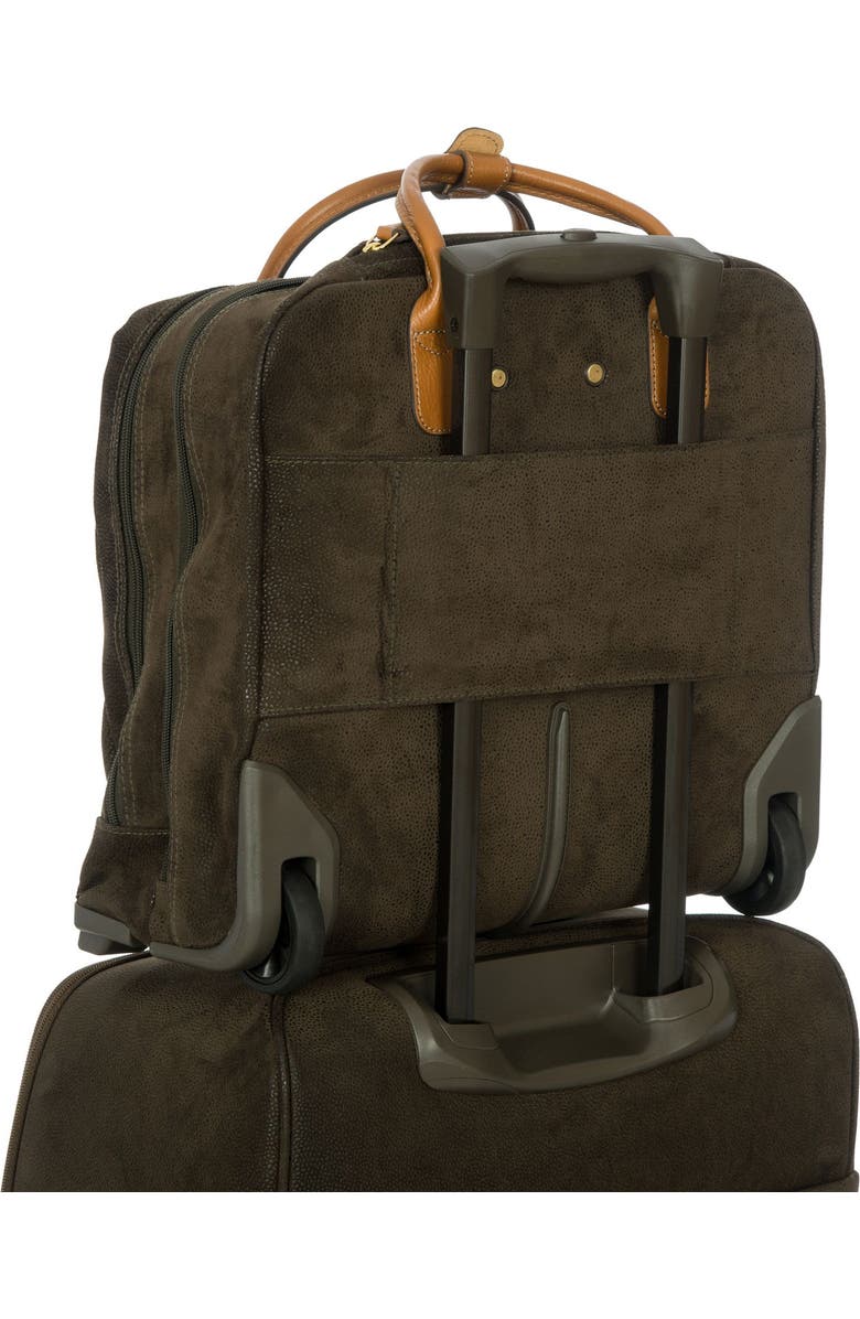 Bric's Life Tropea Pilot Case, Alternate, color, Olive