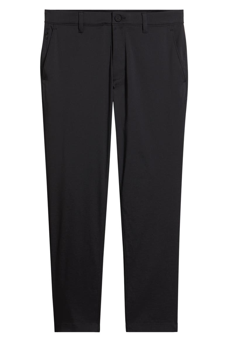 IslandZone® Flat-Front Golf Pants, Alternate, color, BLACK
