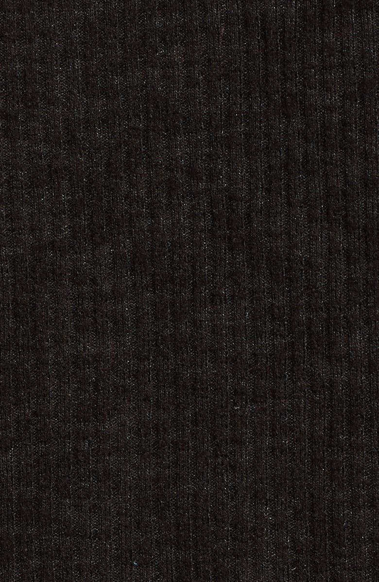 GIBSONLOOK Gibson Ribbed Cozy Fleece Twist Back Top, Alternate, color, 