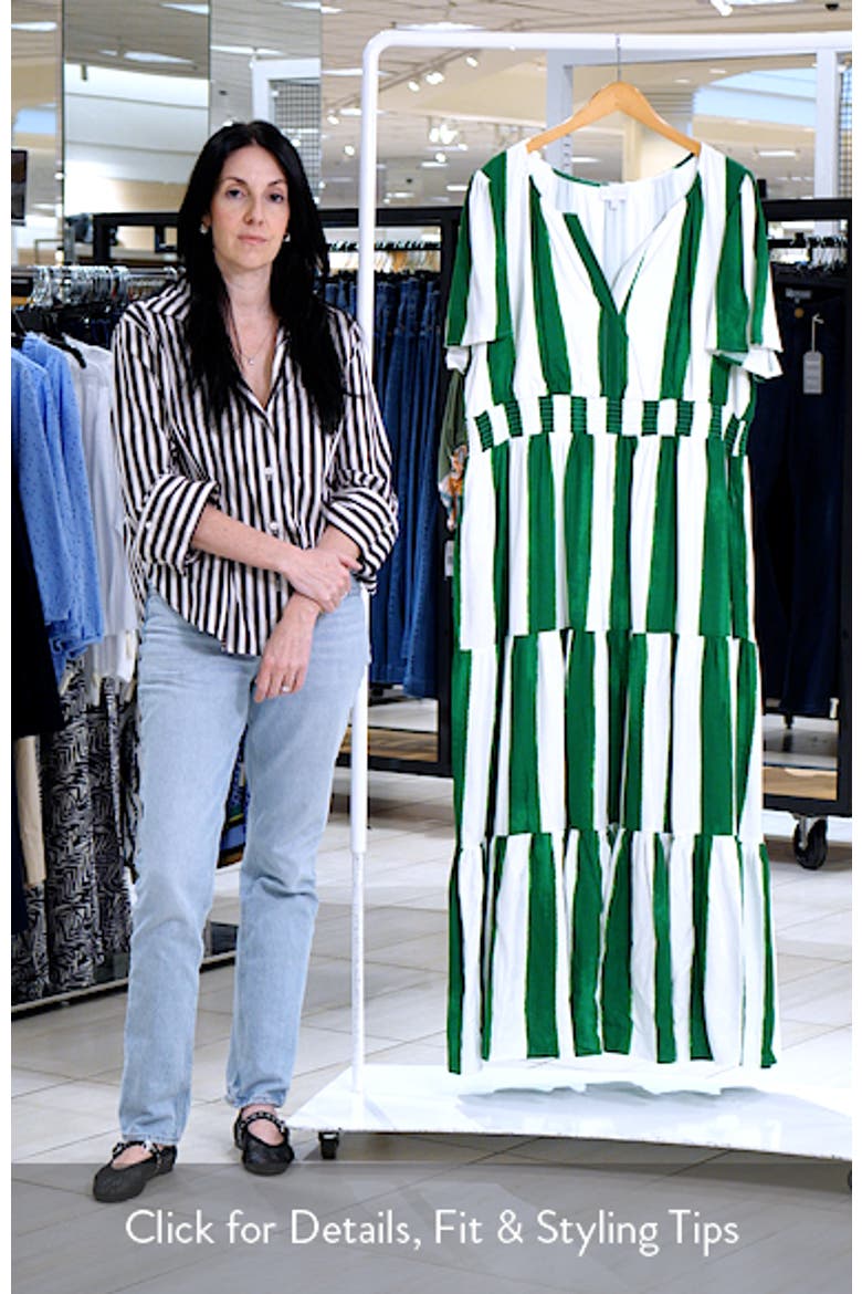 Rony Smocked Waist Maxi Dress video