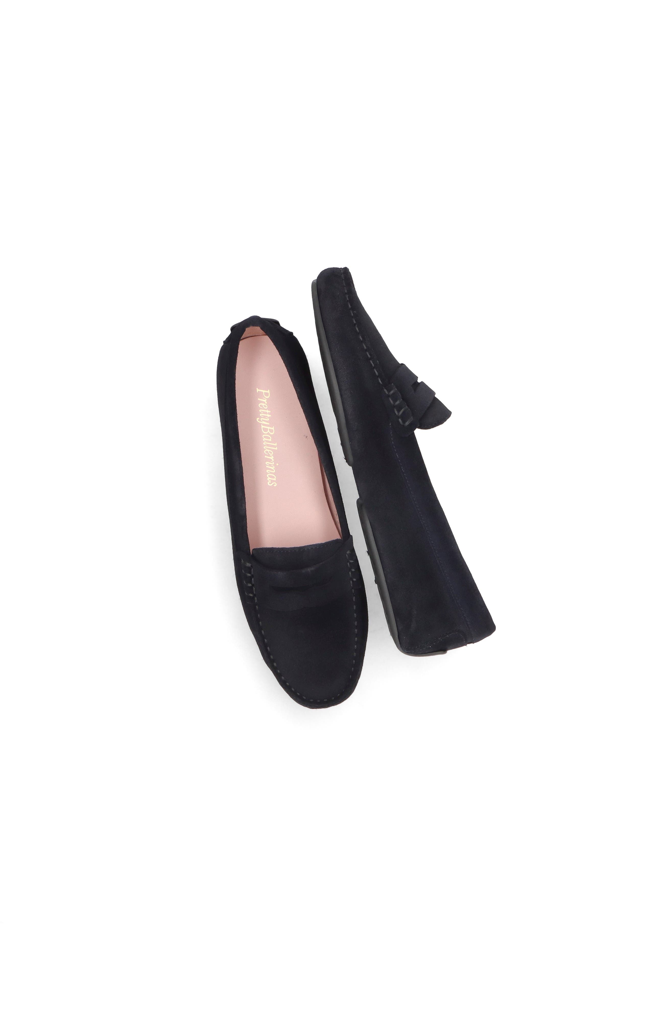 Pretty Ballerinas Driving Moccasin, Alternate, color, Blue