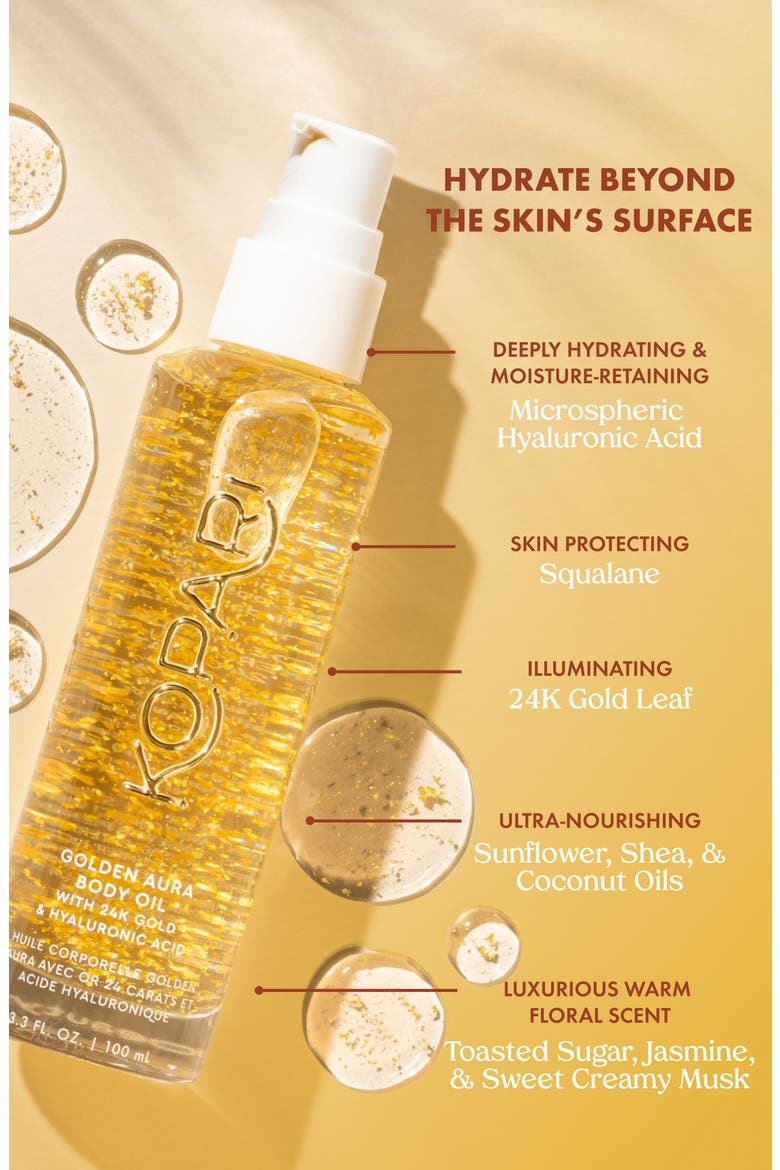Golden Aura Body Oil, Alternate, color, NO COLOR