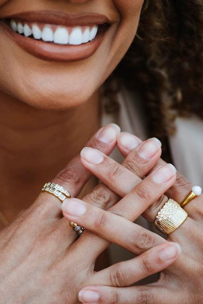 Golden Drip Ring, Alternate, color, Gold