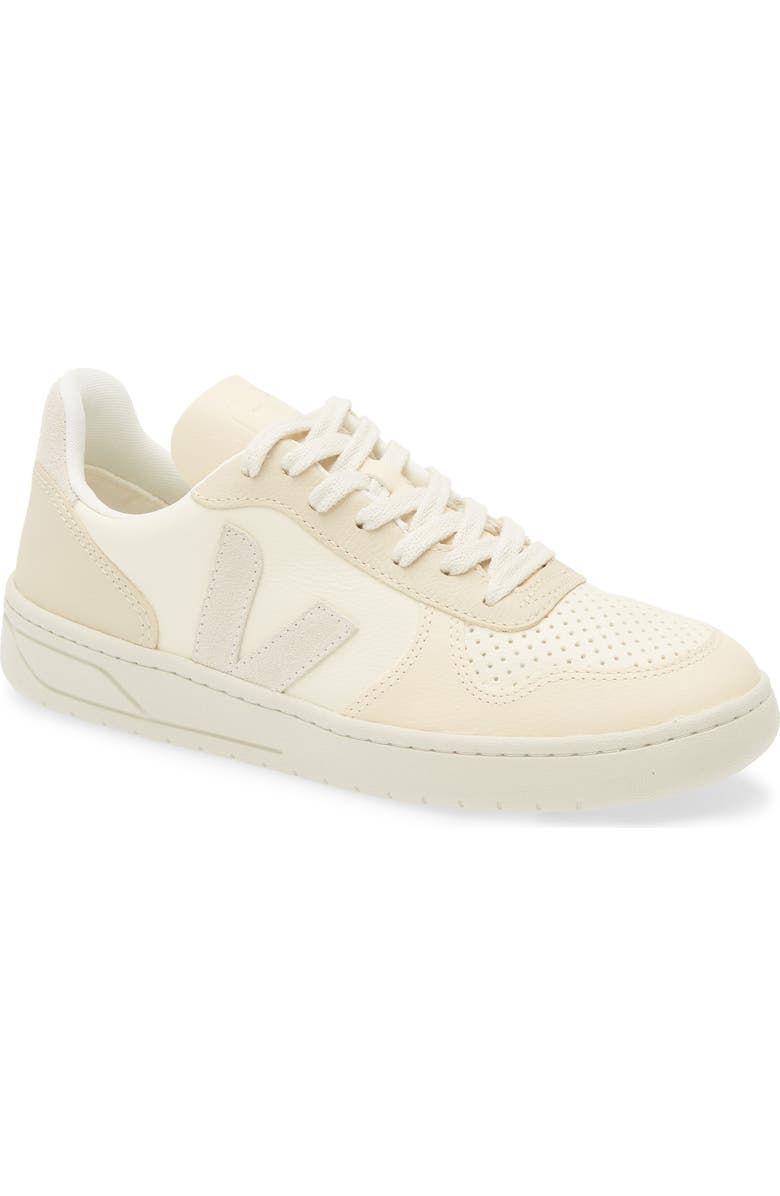Veja V-10 Chrome Free Leather Sneaker, Main, color,