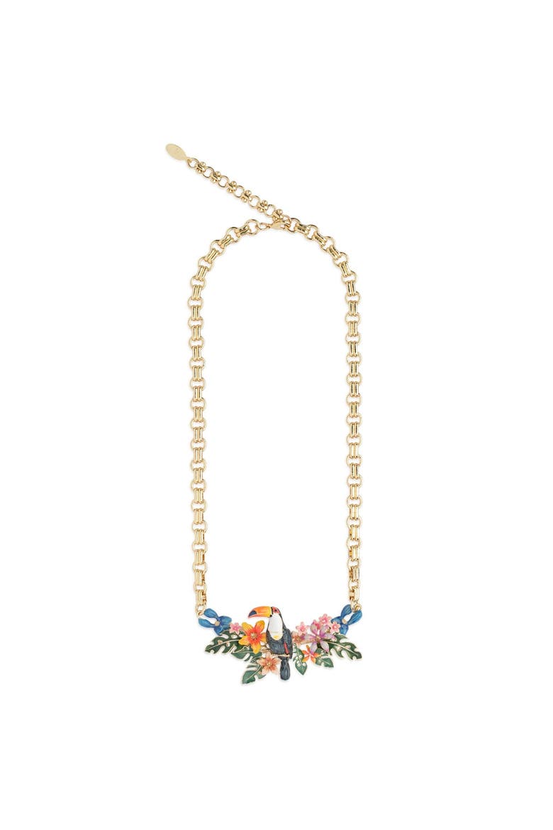 Toucan Necklace, Alternate, color, Toucan
