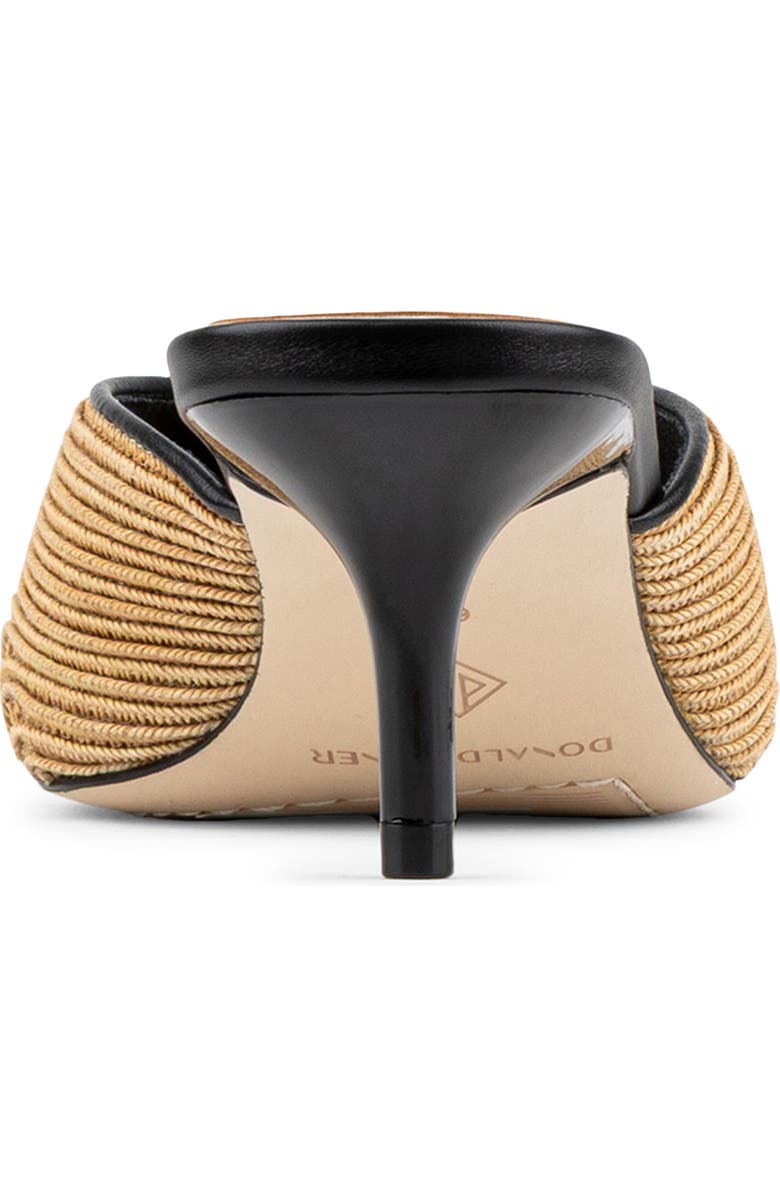Donald Pliner Raffia Sandal, Alternate, color, Black