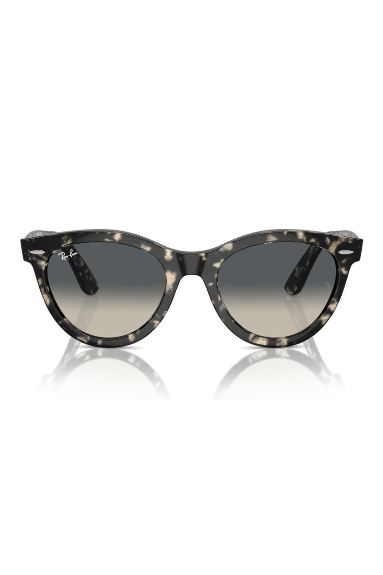 Way Wayfarer 51mm Oval Sunglasses, Main, color, GUNMETAL TORT