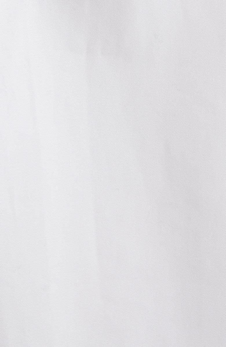 Givenchy Bow Pocket Button-Up Crop Shirt, Alternate, color,