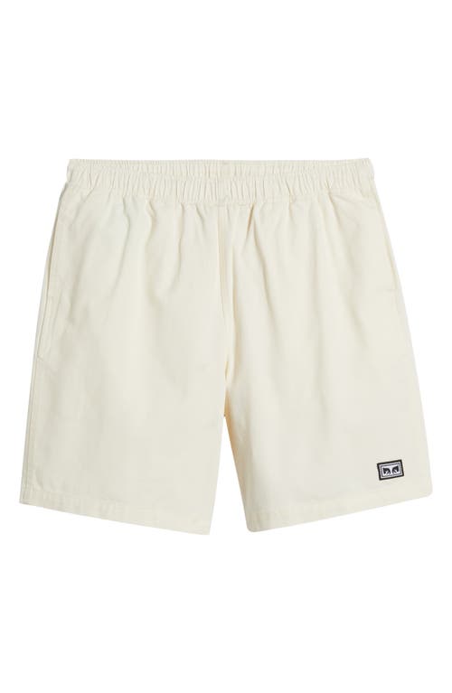 Obey Easy Relaxed Cotton Twill Shorts