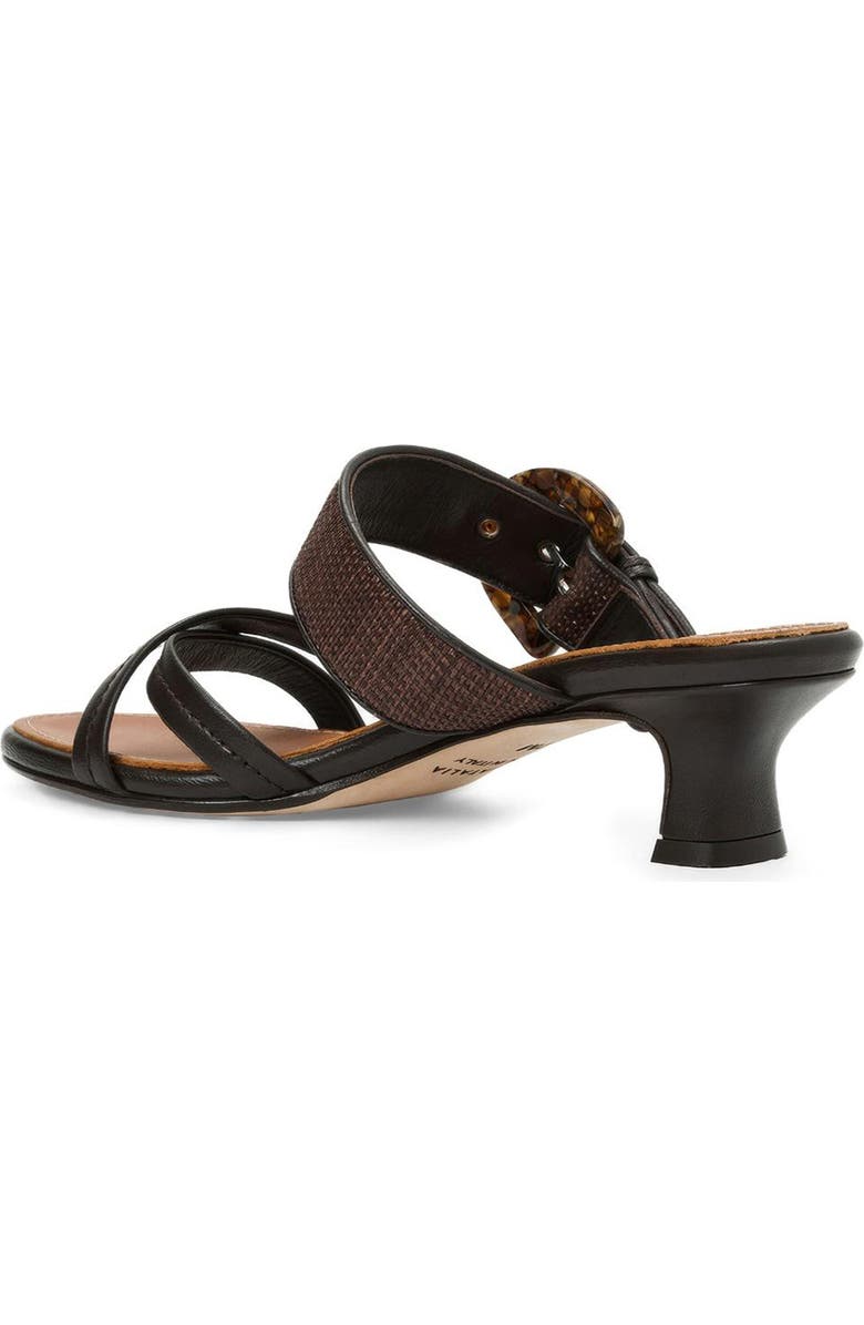 Aquatalia Bambi Weatherproof Kitten Heel Slide Sandal, Alternate, color, Espresso Multi