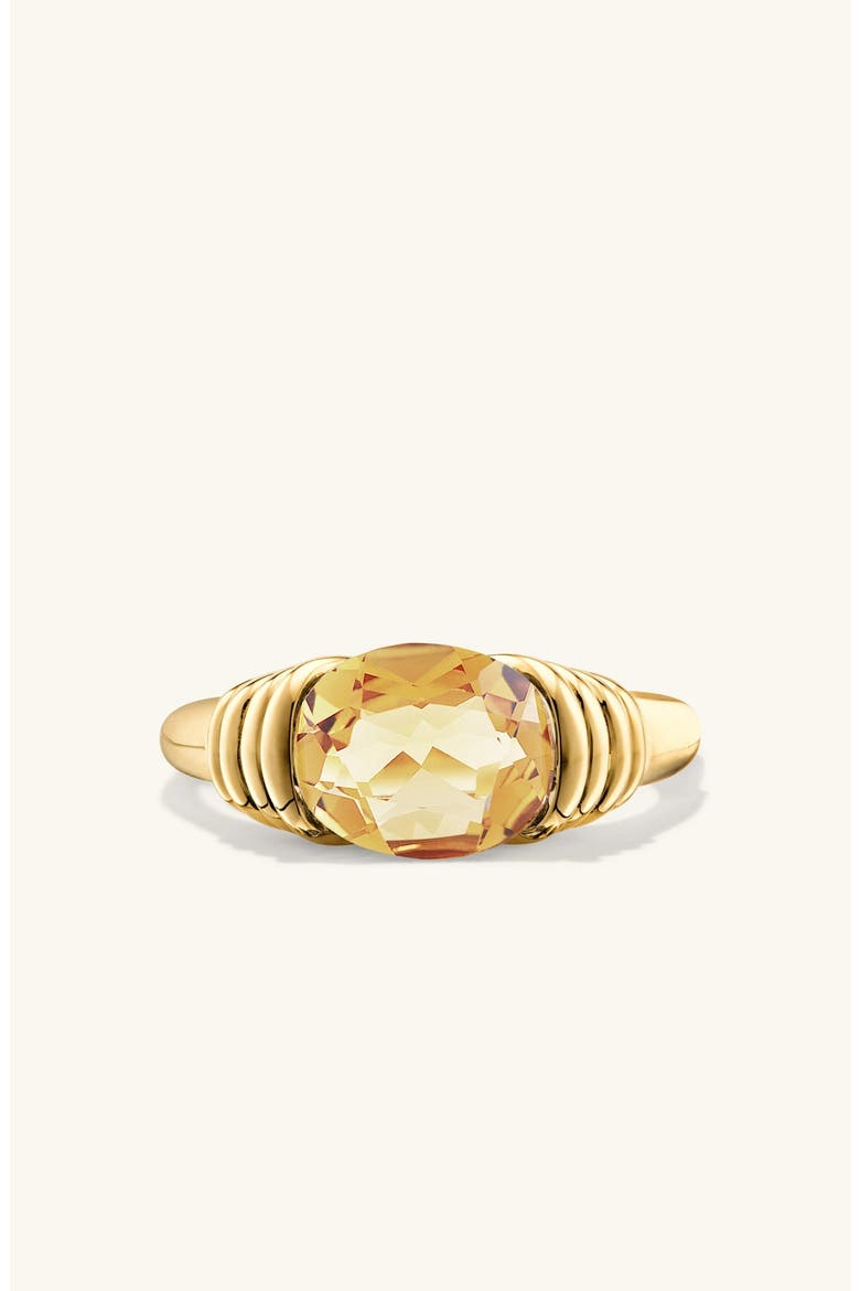 Heirloom Ring, Alternate, color, Honey Quartz