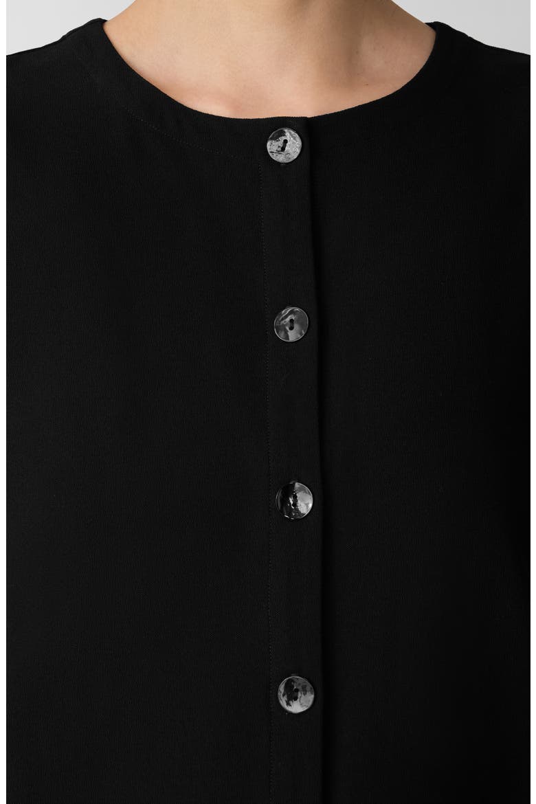 Back Tie Vest, Alternate, color, BLACK