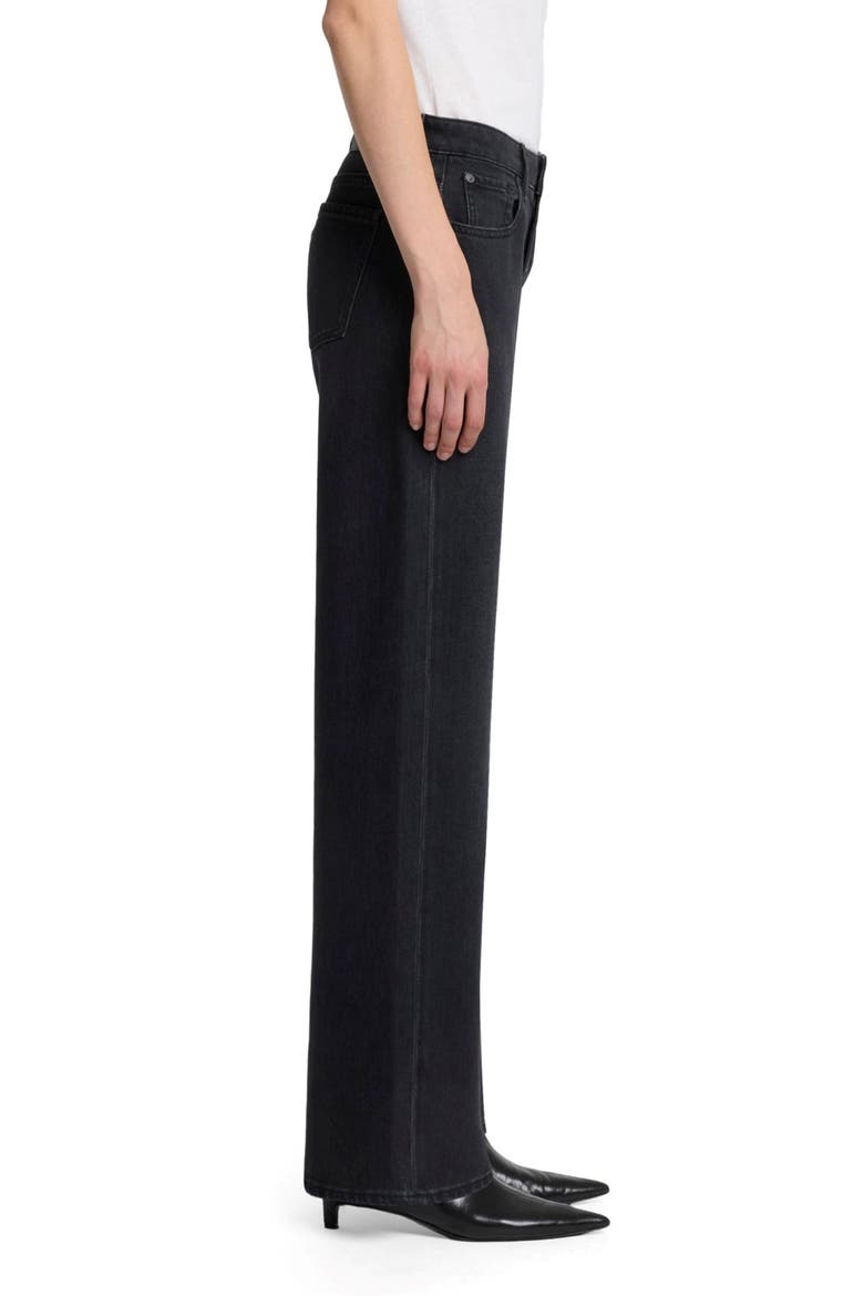 Low Rise Relaxed Straight Leg Jeans, Alternate, color, THUNDER STORM