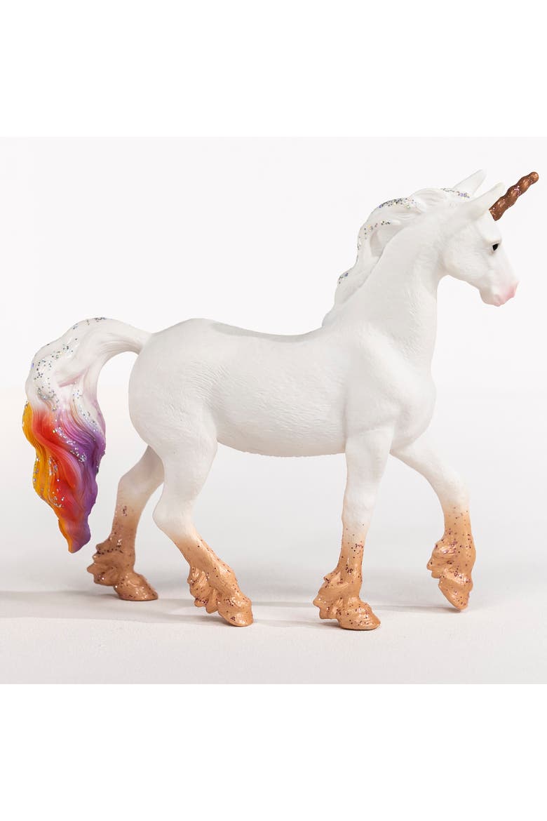 Bayala Rainbow Love Unicorn Mare, Collectible Figurine, Kids, Alternate, color, Multicolored