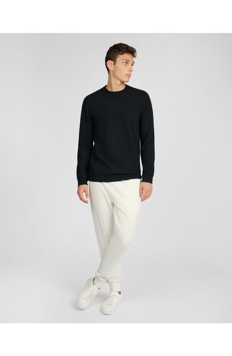 Onia Waffle Crewneck, Alternate, color, 